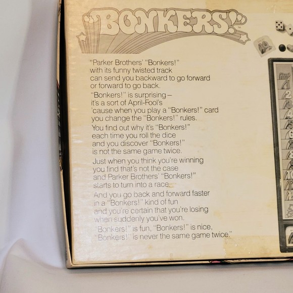VTG 1978 Bonkers Board Game Parker Brothers. Complete. Rare. - Picture 4 of 13